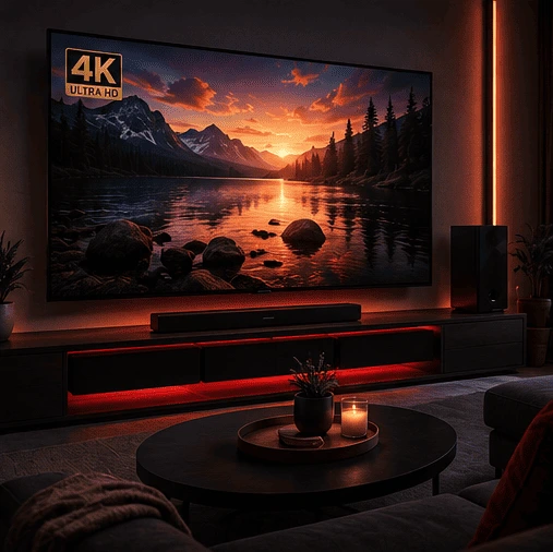 World IPTV home cinema setup