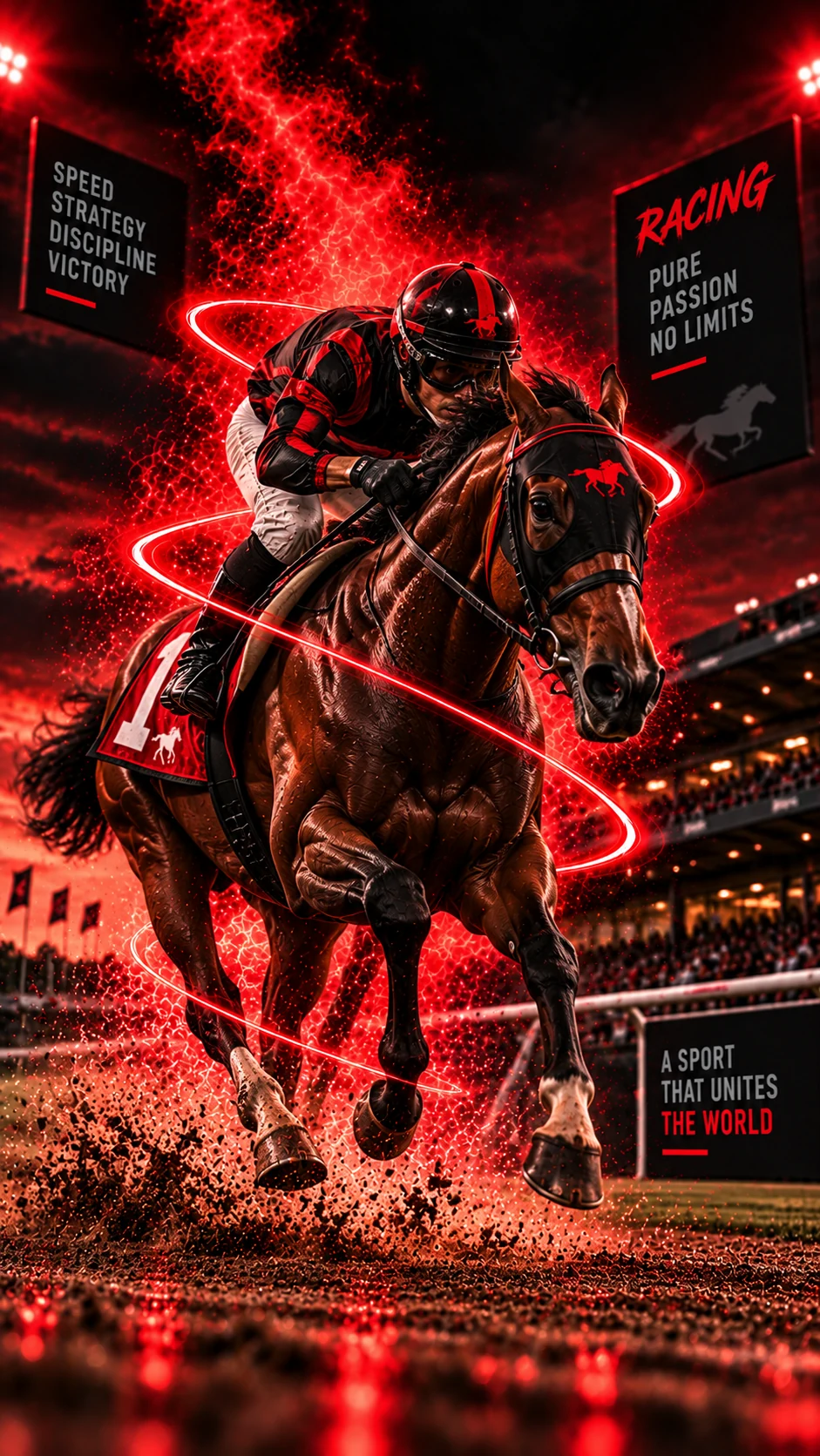 Horse Racing sports artwork